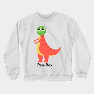 Humor | Pea-Rex | Dinos | Dinosaurs | Bee | Gift for Dino Fans Crewneck Sweatshirt